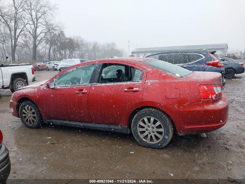 2010 Mitsubishi Galant Fe VIN: 4A32B2FFXAE008781 Lot: 40921845