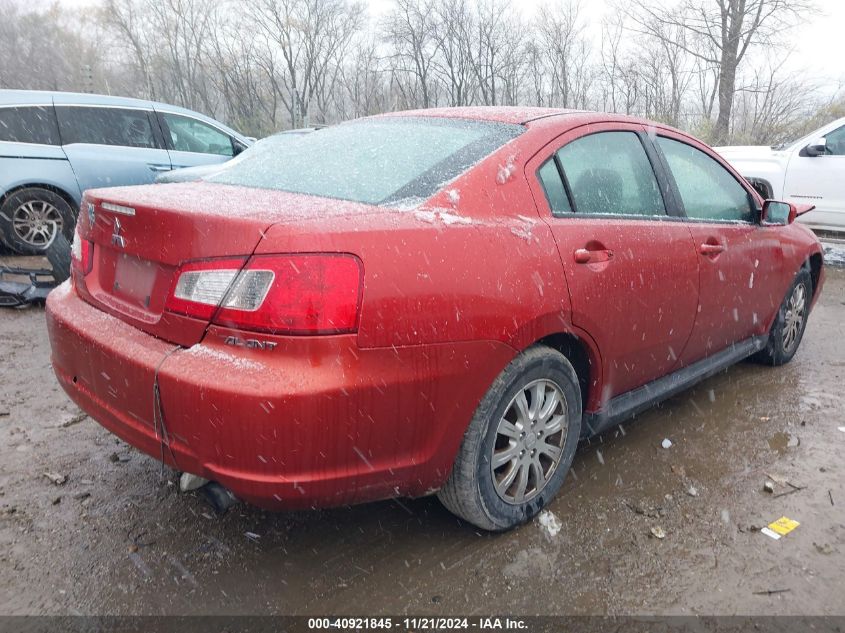 2010 Mitsubishi Galant Fe VIN: 4A32B2FFXAE008781 Lot: 40921845