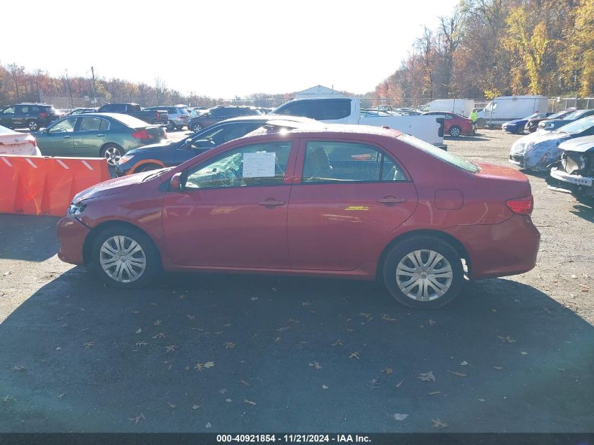 2010 Toyota Corolla Le VIN: 2T1BU4EE5AC393137 Lot: 40921854