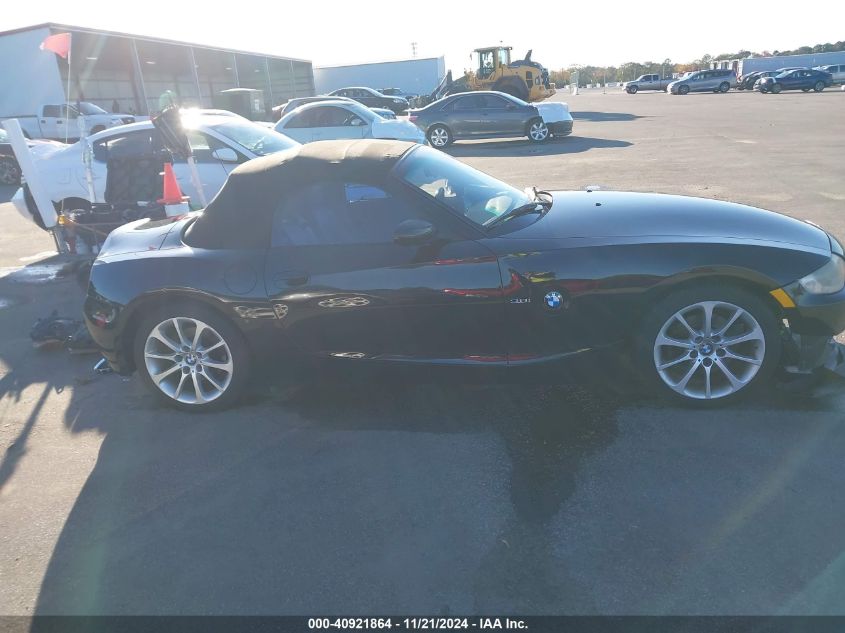 2007 BMW Z4 3.0I VIN: 4USBU33567LW60522 Lot: 40921864