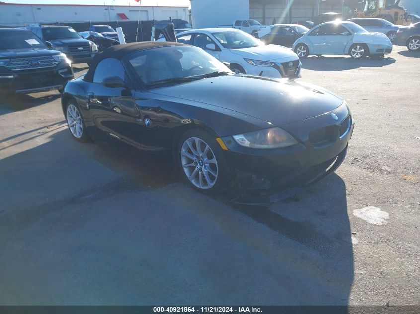 2007 BMW Z4 3.0I VIN: 4USBU33567LW60522 Lot: 40921864