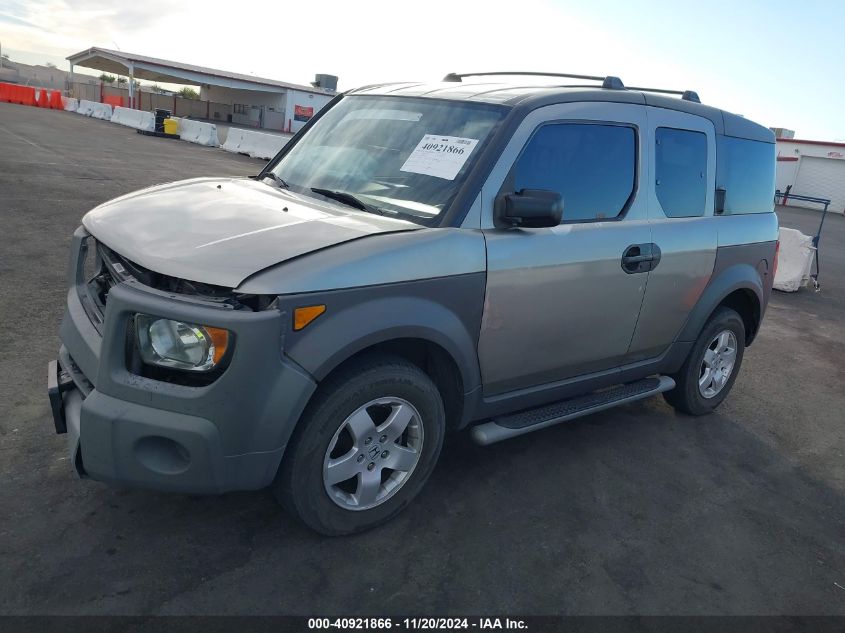 2003 Honda Element Ex VIN: 5J6YH285X3L004075 Lot: 40921866