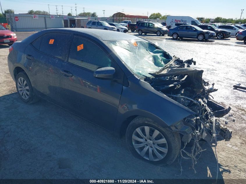 2015 TOYOTA COROLLA LE - 2T1BURHE9FC291534