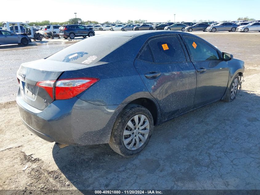 2015 TOYOTA COROLLA LE - 2T1BURHE9FC291534