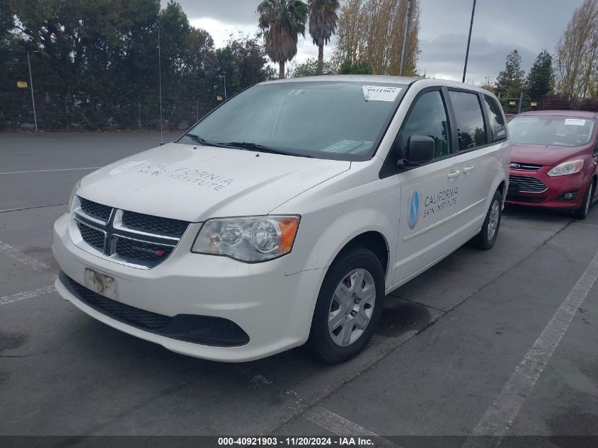 2012 Dodge Grand Caravan Se/Avp VIN: 2C4RDGBGXCR226152 Lot: 40921903