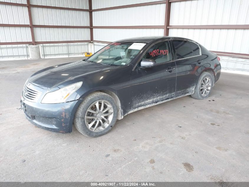 2008 Infiniti G35X VIN: JNKBV61F08M274530 Lot: 40921907