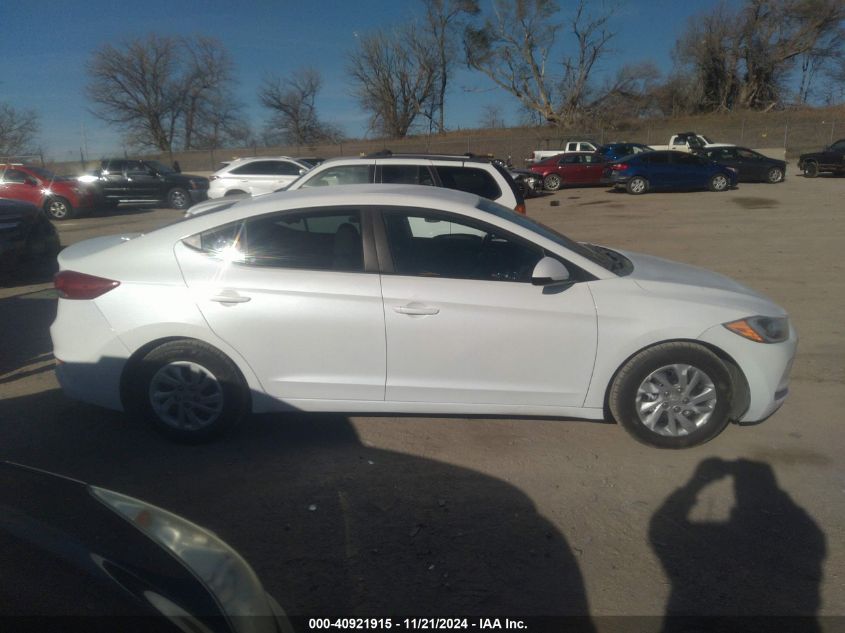 2017 Hyundai Elantra Se VIN: 5NPD74LF9HH204704 Lot: 40921915