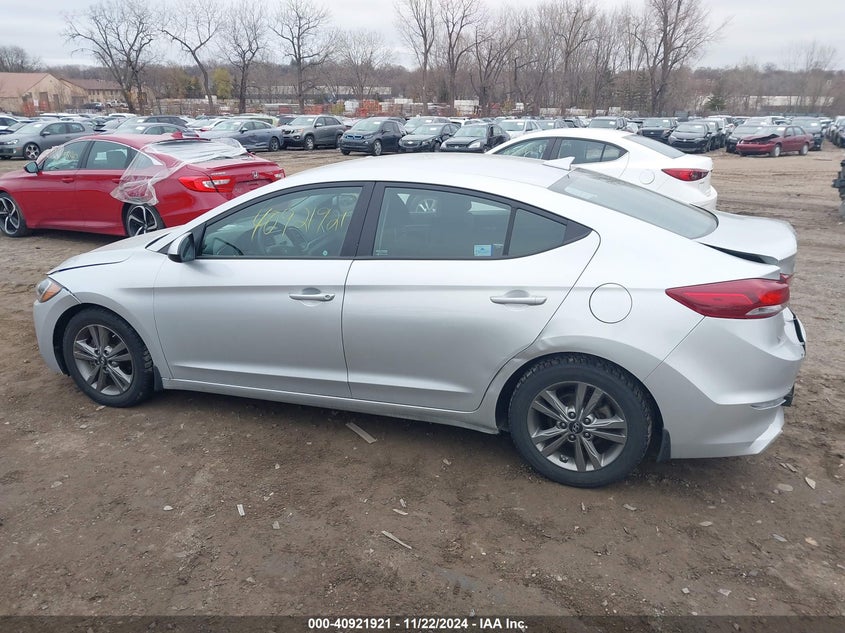 2018 HYUNDAI ELANTRA VIN: 5NPD84LF0JH235214