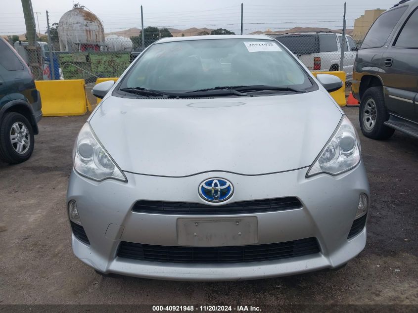 2014 Toyota Prius C Two VIN: JTDKDTB39E1559604 Lot: 40921948