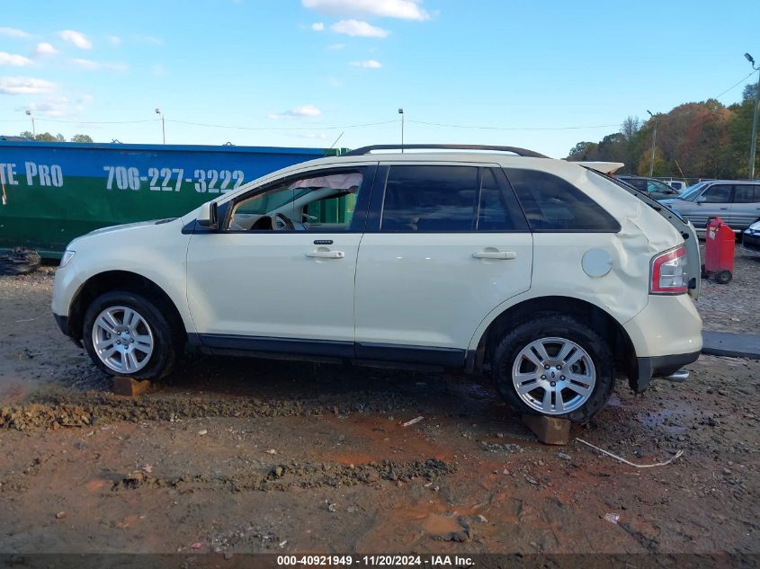 2007 Ford Edge Sel Plus VIN: 2FMDK39CX7BB71823 Lot: 40921949