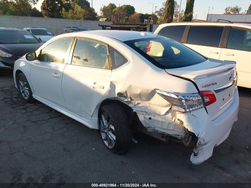 2015 Nissan Sentra Sr VIN: 3N1AB7AP6FY346185 Lot: 40921964