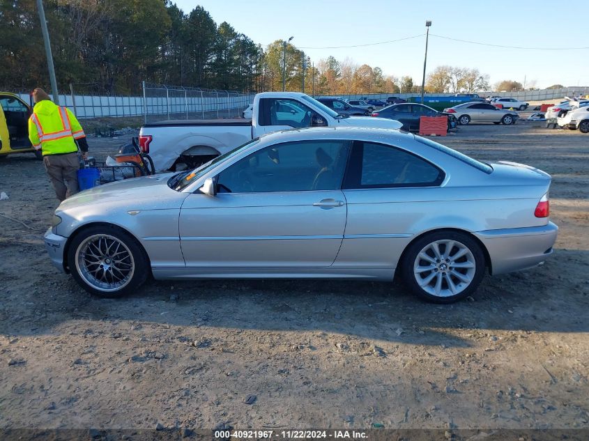 2005 BMW 330Ci VIN: WBABD53495PD98879 Lot: 40921967