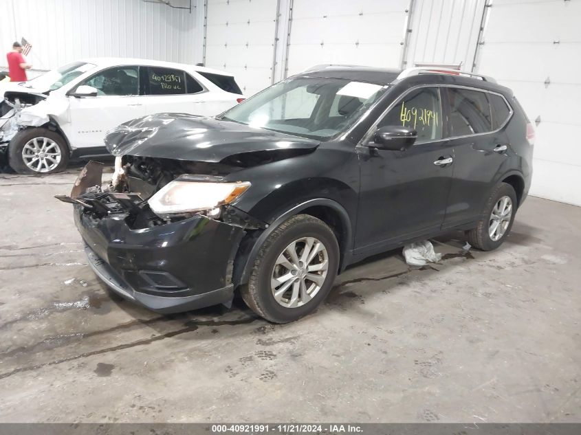 VIN KNMAT2MV6GP595029 2016 NISSAN ROGUE no.2