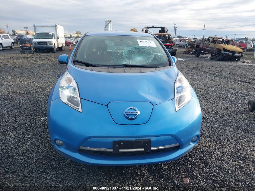 VIN 1N4AZ0CP0DC424095 2013 Nissan Leaf, SL no.12