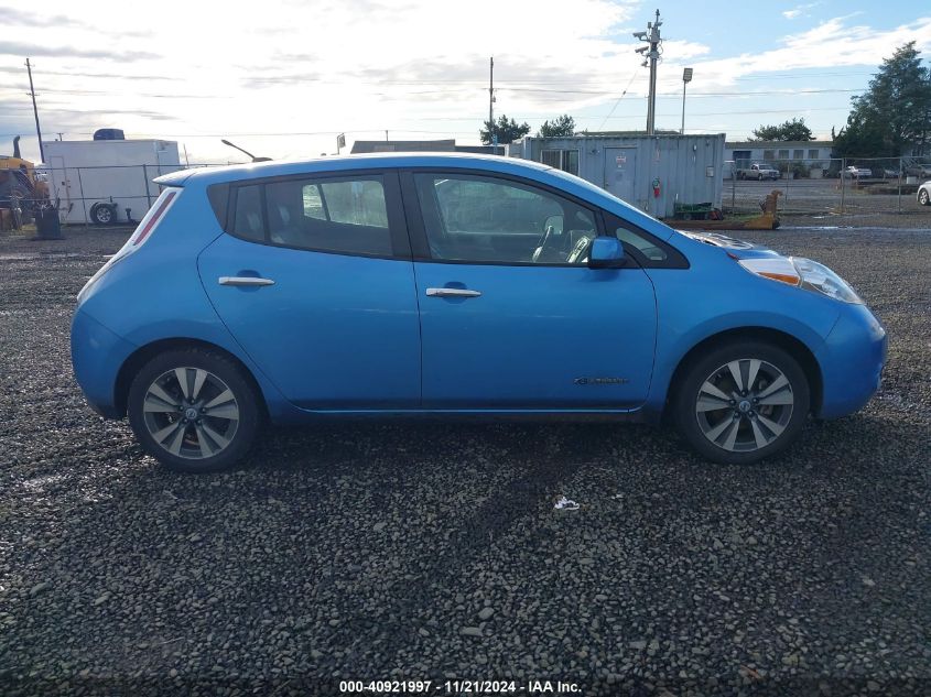 VIN 1N4AZ0CP0DC424095 2013 Nissan Leaf, SL no.13