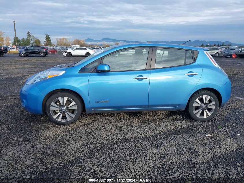 VIN 1N4AZ0CP0DC424095 2013 Nissan Leaf, SL no.14