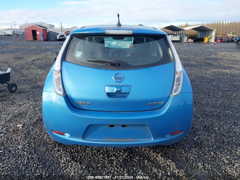 VIN 1N4AZ0CP0DC424095 2013 Nissan Leaf, SL no.16