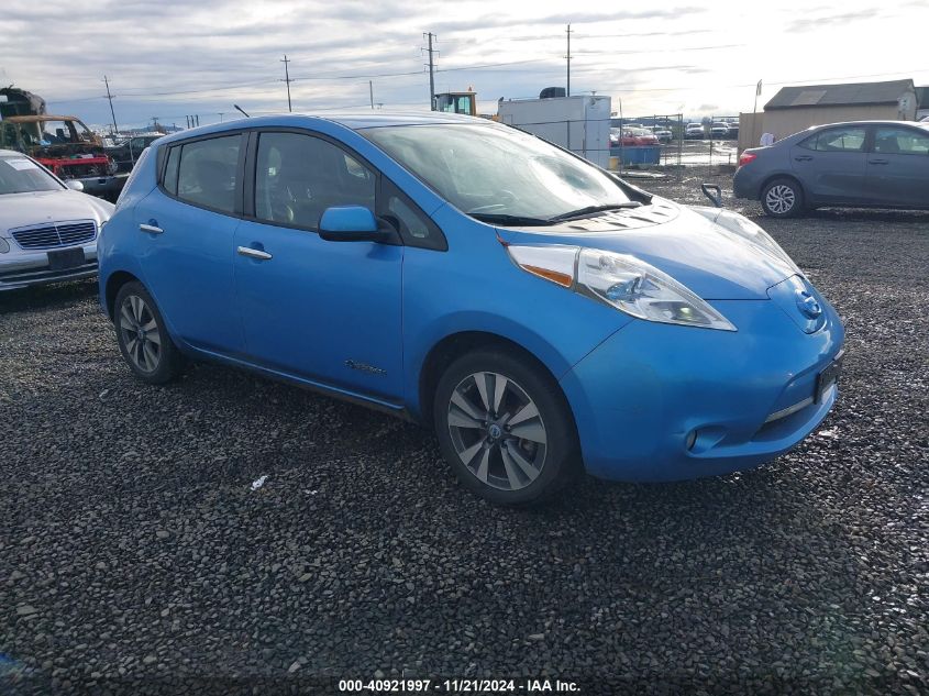 VIN 1N4AZ0CP0DC424095 2013 Nissan Leaf, SL no.1