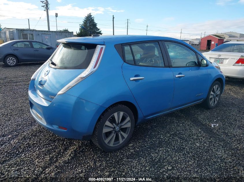 VIN 1N4AZ0CP0DC424095 2013 Nissan Leaf, SL no.4