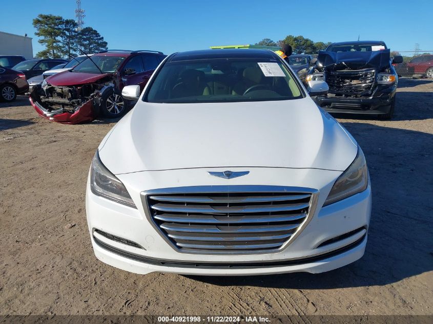 2015 Hyundai Genesis 3.8 VIN: KMHGN4JE7FU049288 Lot: 40921998