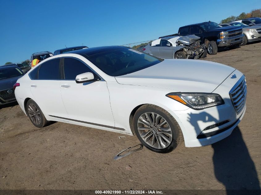 2015 Hyundai Genesis 3.8 VIN: KMHGN4JE7FU049288 Lot: 40921998