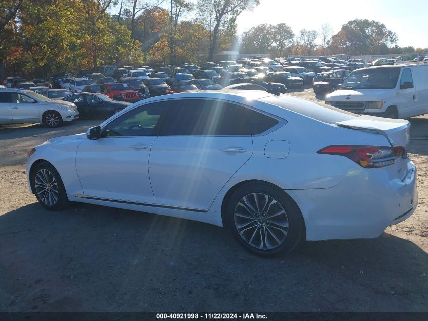 2015 Hyundai Genesis 3.8 VIN: KMHGN4JE7FU049288 Lot: 40921998