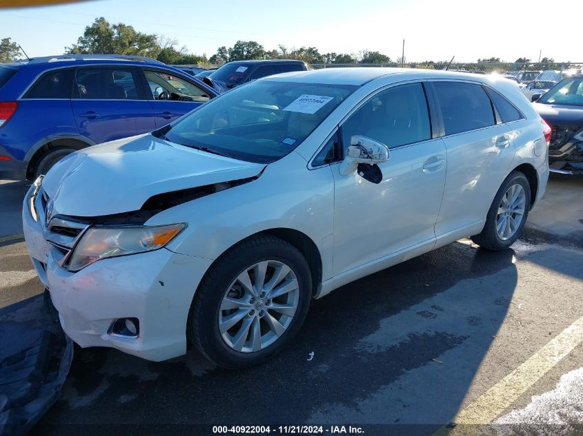 2015 Toyota Venza Le VIN: 4T3ZA3BB3FU092293 Lot: 40922004