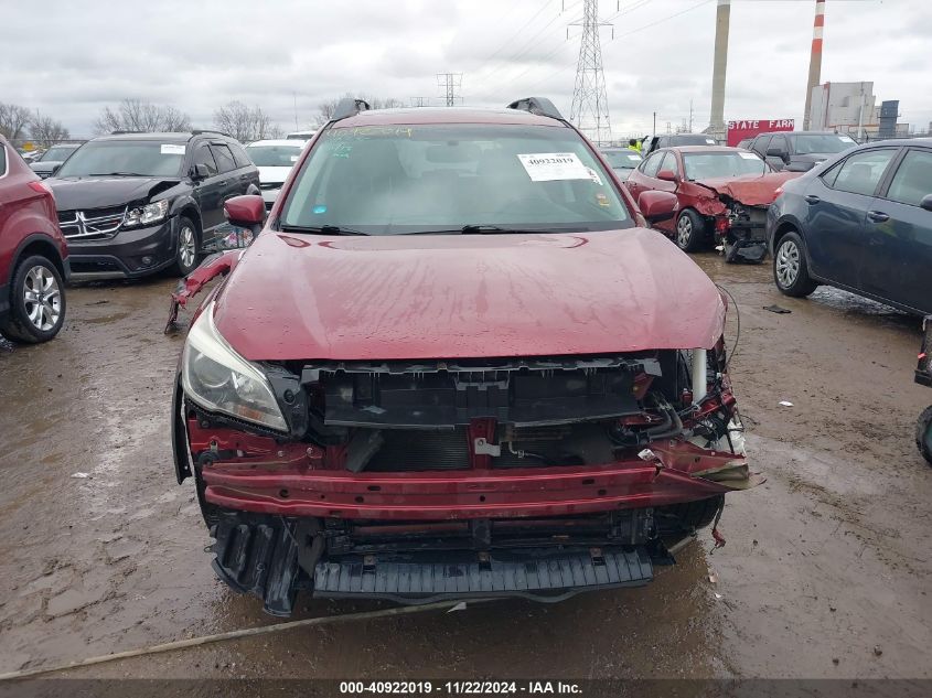 2016 Subaru Outback 2.5I Limited VIN: 4S4BSALC7G3212851 Lot: 40922019