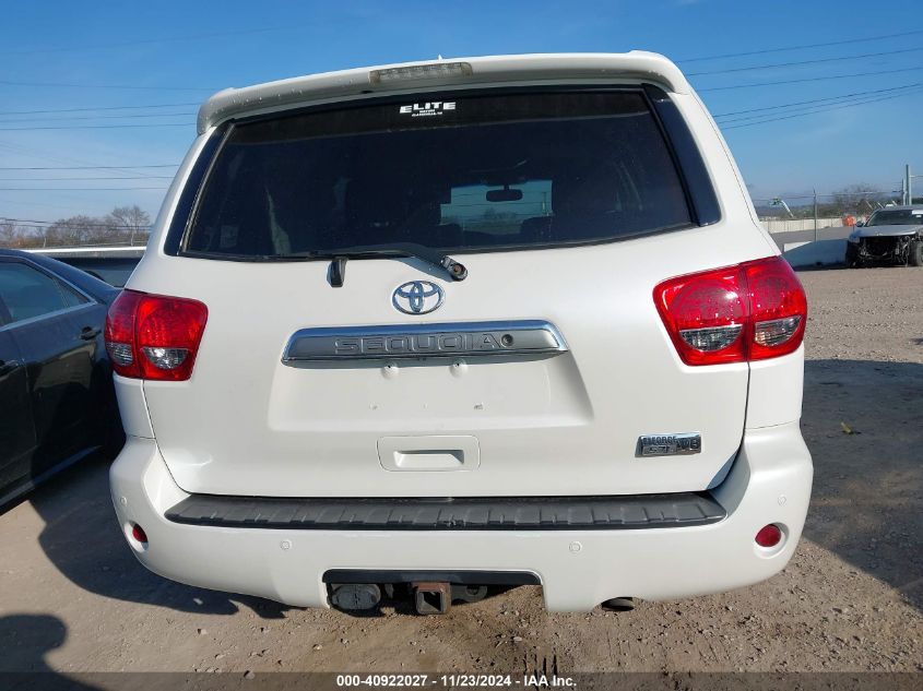 2014 Toyota Sequoia Platinum 5.7L V8 VIN: 5TDYY5G13ES054016 Lot: 40922027