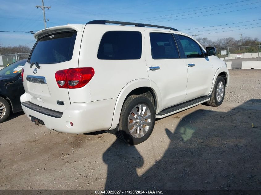 VIN 5TDYY5G13ES054016 2014 Toyota Sequoia, Platinum... no.4