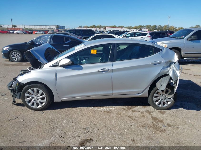 2012 Hyundai Elantra Gls (Ulsan Plant) VIN: KMHDH4AE8CU426863 Lot: 40922037