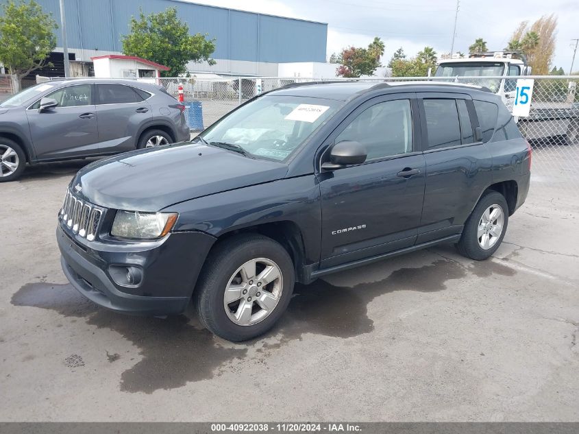 VIN 1C4NJCBA5ED714572 2014 JEEP COMPASS no.2