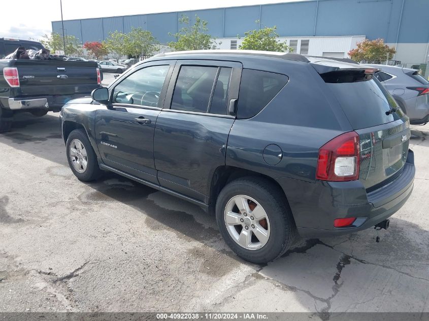 VIN 1C4NJCBA5ED714572 2014 JEEP COMPASS no.3