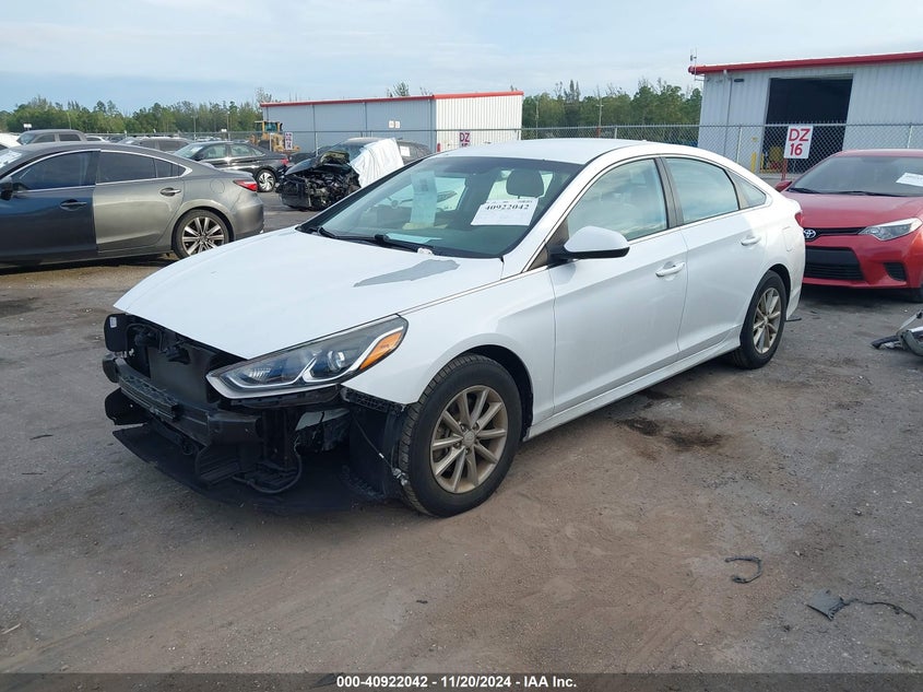VIN 5NPE24AF7JH700919 2018 HYUNDAI SONATA SE