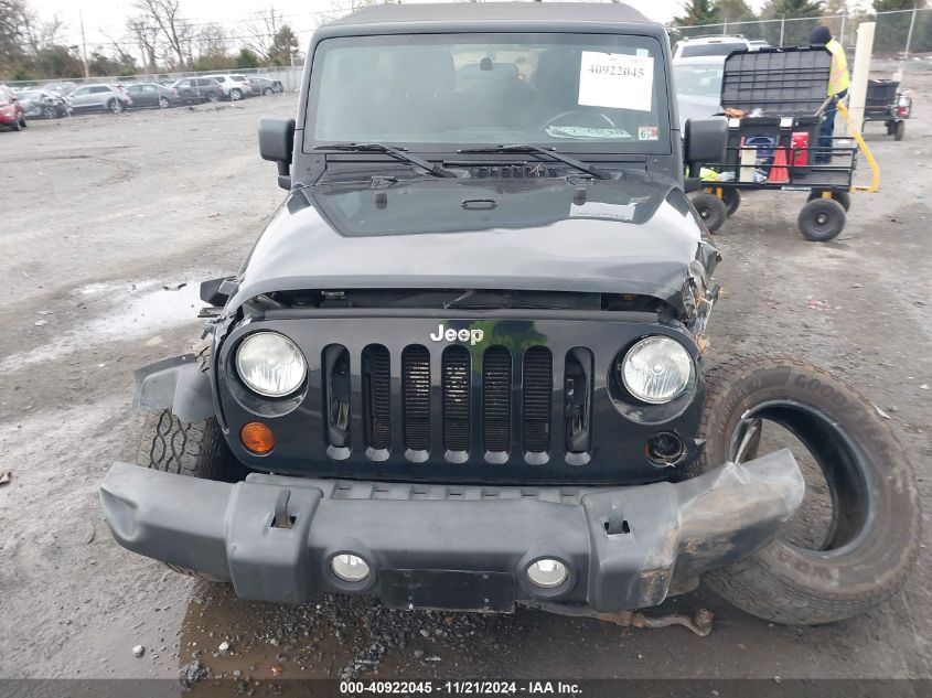 2013 Jeep Wrangler Unlimited Sport VIN: 1C4BJWDG3DL671151 Lot: 40922045