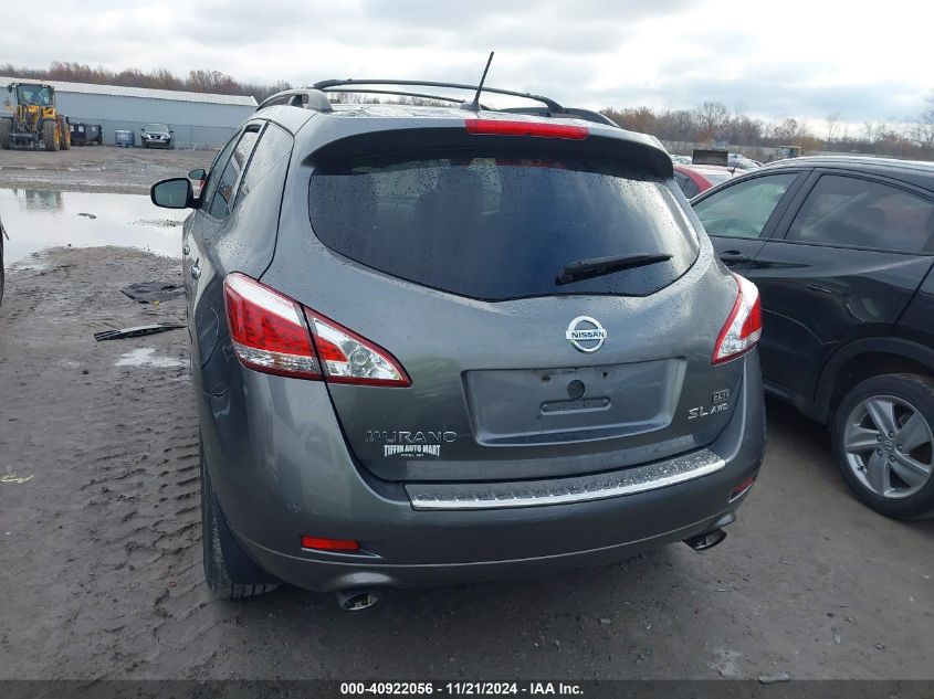 2013 Nissan Murano Sl VIN: JN8AZ1MW8DW311407 Lot: 40922056