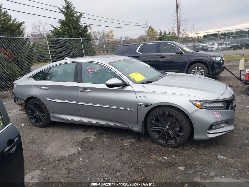 2018 Honda Accord Hybrid Touring VIN: 1HGCV3F92JA009334 Lot: 40922077