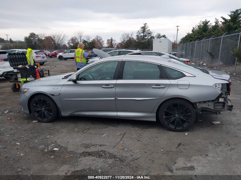 2018 Honda Accord Hybrid Touring VIN: 1HGCV3F92JA009334 Lot: 40922077