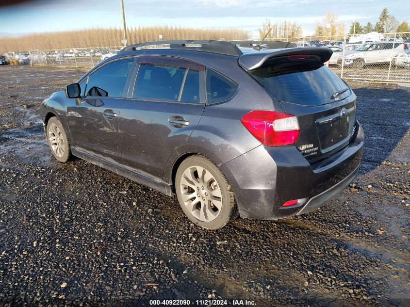 2013 SUBARU IMPREZA 2.0I SPORT PREMIUM - JF1GPAL69DG841205