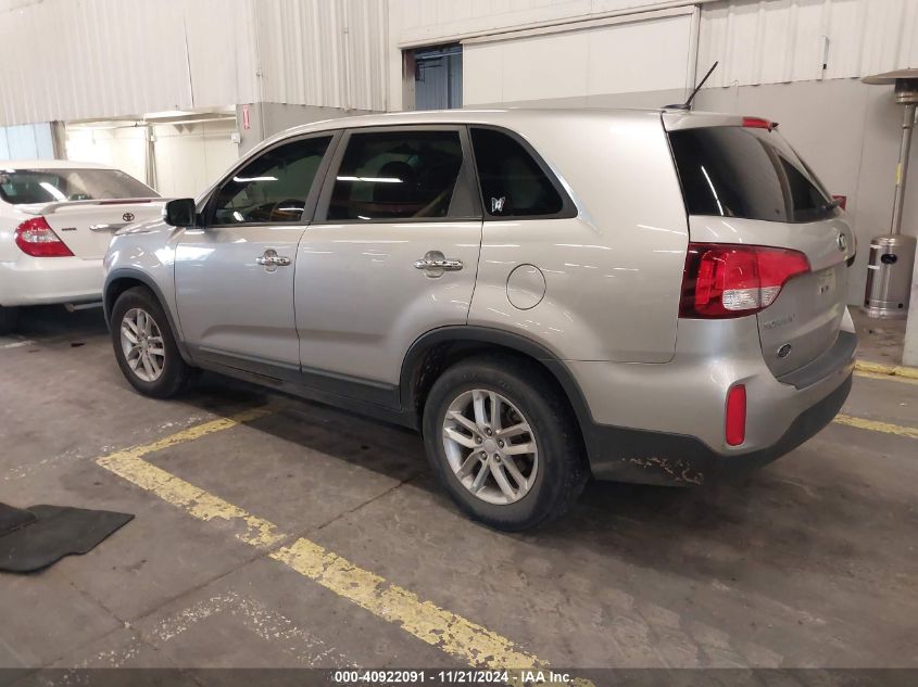 2014 KIA SORENTO LX - 5XYKT3A66EG550261