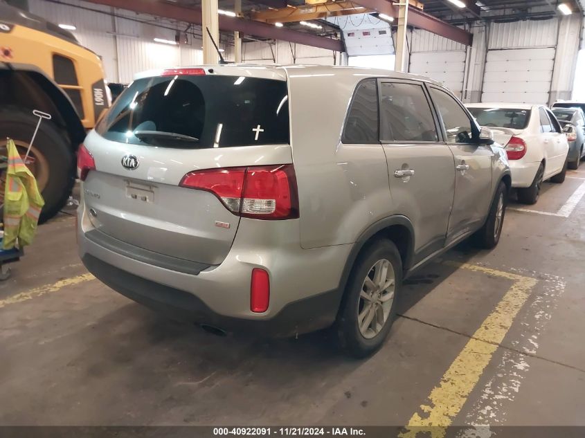 2014 KIA SORENTO LX - 5XYKT3A66EG550261