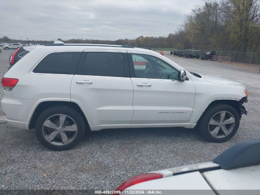 2015 Jeep Grand Cherokee Overland VIN: 1C4RJFCG8FC911703 Lot: 40922099