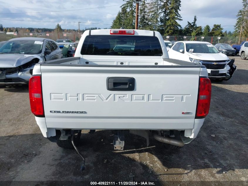 2021 Chevrolet Colorado 4Wd Long Box Lt/4Wd Short Box Lt VIN: 1GCGTCEN3M1222205 Lot: 40922111