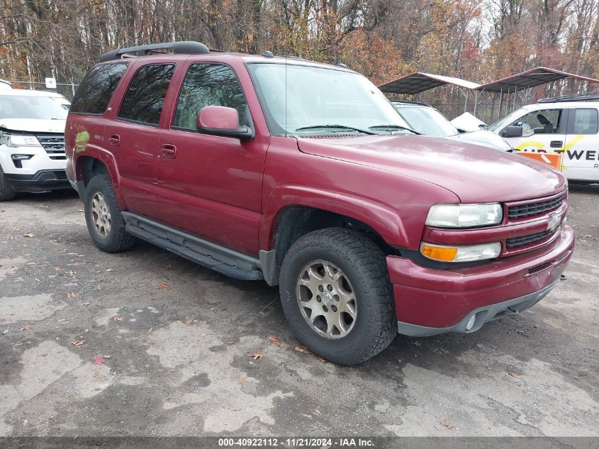 2005 Chevrolet Tahoe Z71 VIN: 1GNEK13T15R112103 Lot: 40922112