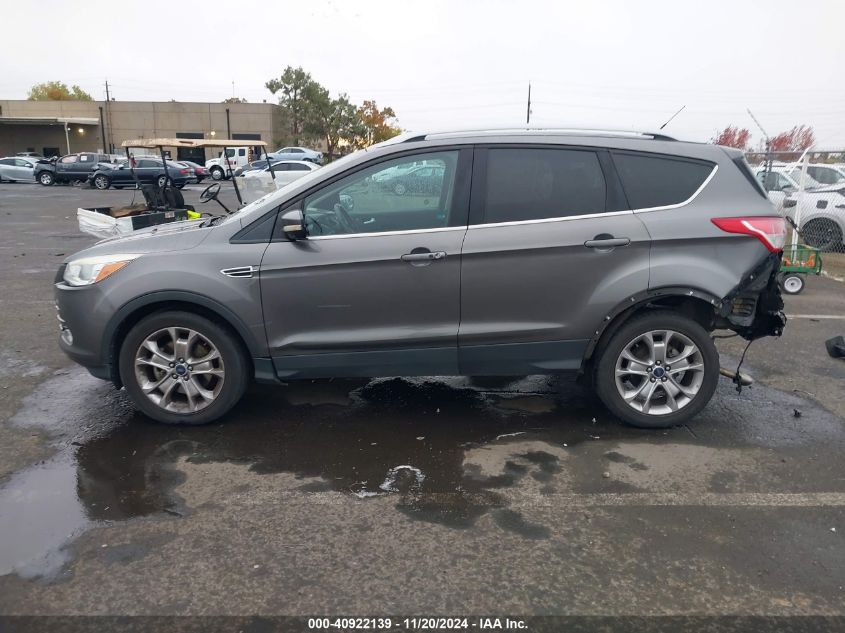 2014 Ford Escape Titanium VIN: 1FMCU0J94EUA40124 Lot: 40922139