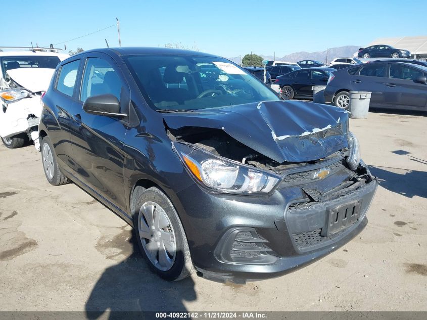 2017 Chevrolet Spark Ls Cvt VIN: KL8CB6SA5HC810596 Lot: 40922142