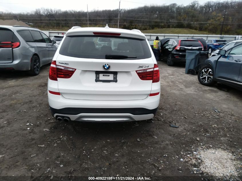 2015 BMW X3 xDrive28I VIN: 5UXWX9C55F0D44726 Lot: 40922155