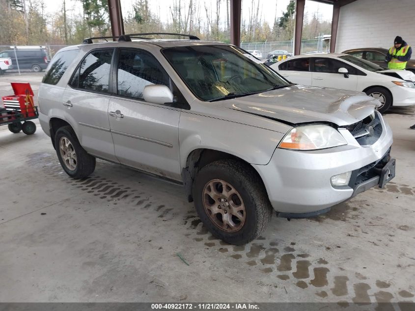 2001 Acura Mdx VIN: 2HNYD18611H524965 Lot: 40922172