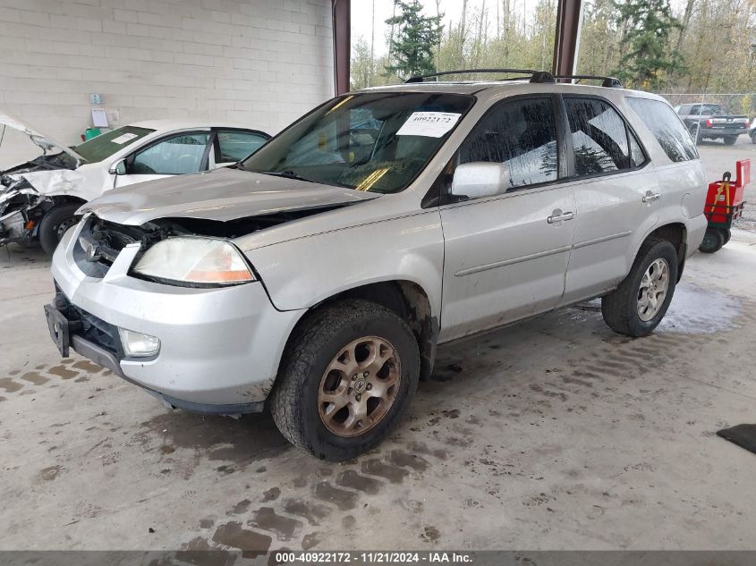 2001 Acura Mdx VIN: 2HNYD18611H524965 Lot: 40922172