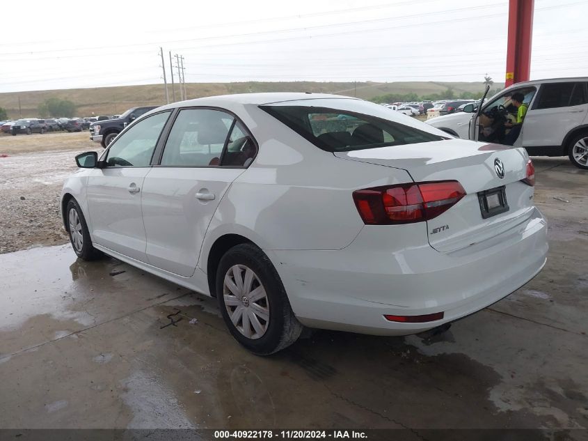 2016 Volkswagen Jetta 1.4T S VIN: 3VW267AJXGM333057 Lot: 40922178